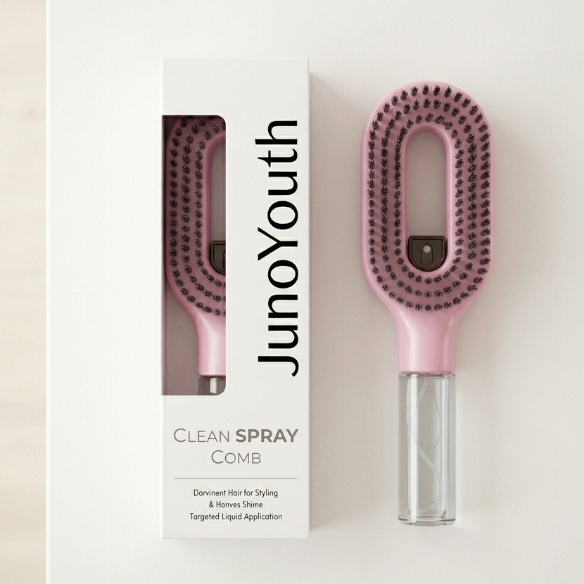 Juno™  HairBrush for Sleek Healthy Hair