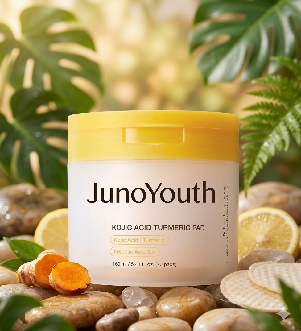 Juno Turmeric and Kojic Toner Pads