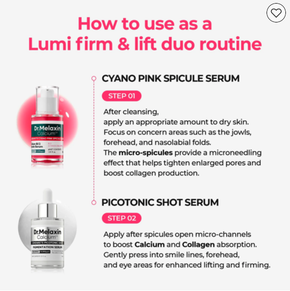 Dr. Melaxin 5 Piece Collage Boost Skincare Set